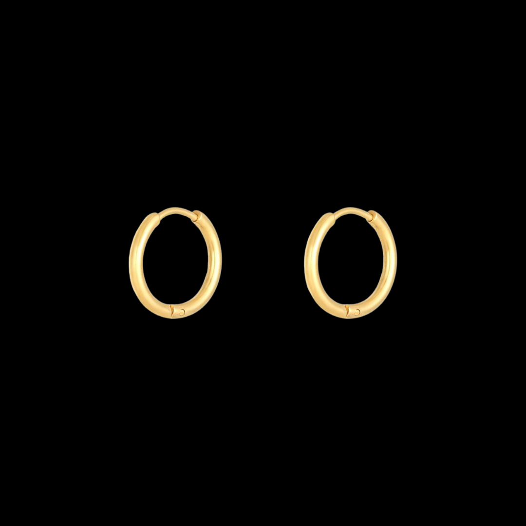 Minimal Luxe Hoops