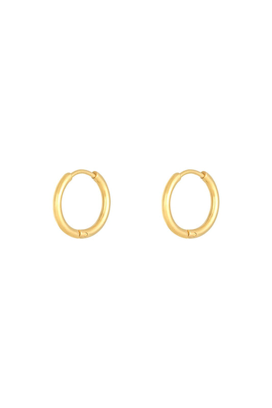 Minimal Luxe Hoops