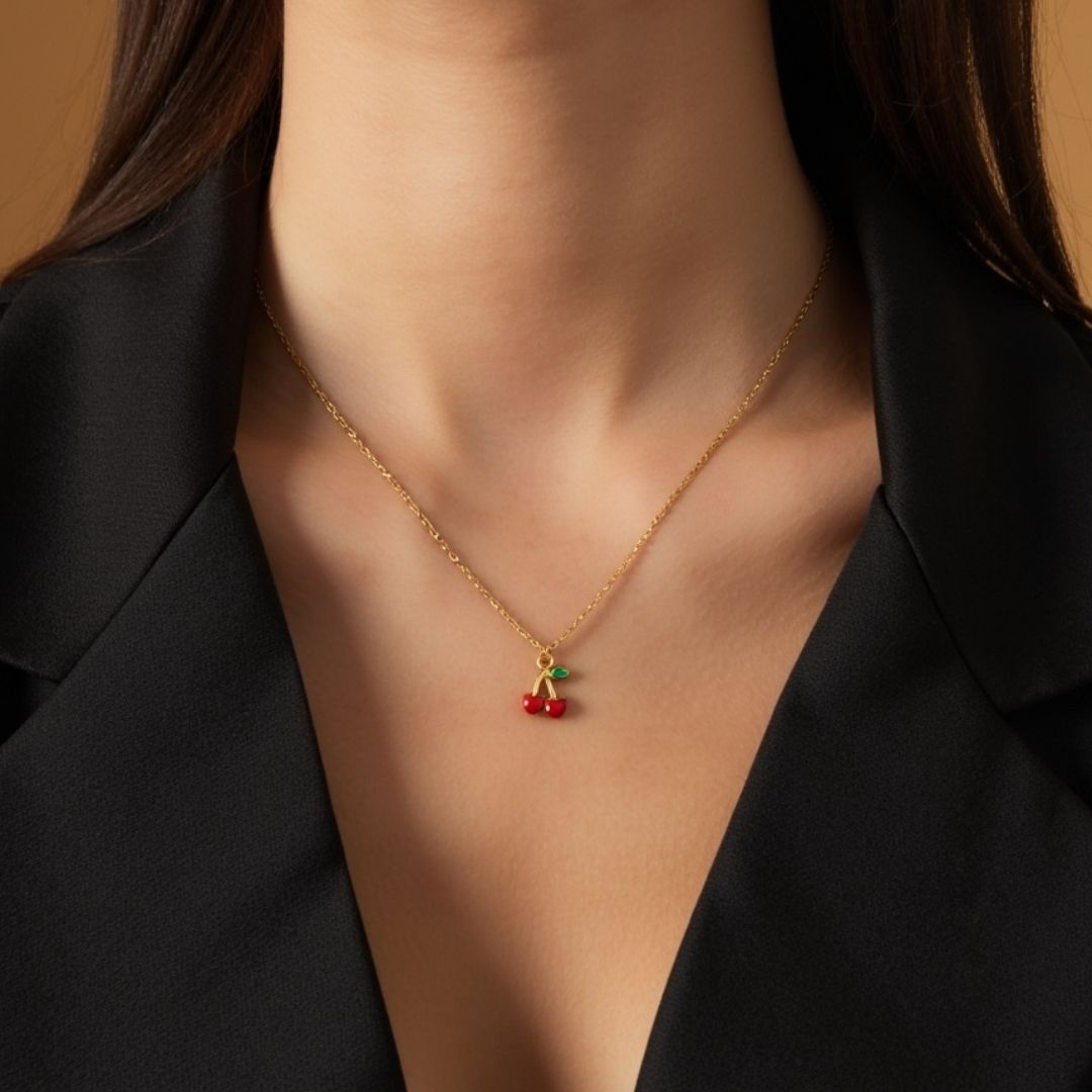Chérie Cherry Necklace