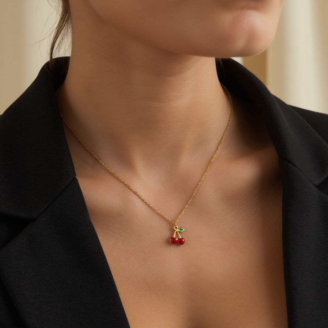 Chérie Cherry Necklace