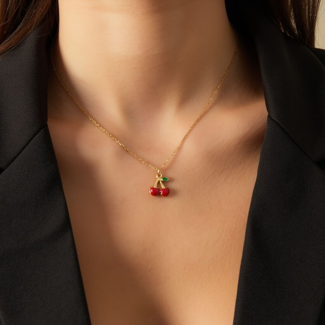 Chérie Cherry Necklace