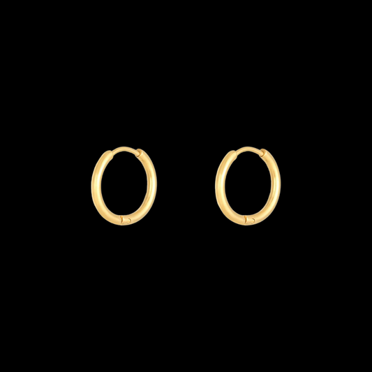 Minimal Luxe Hoops